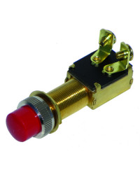 Bouton poussoir - avec capuchon étanche