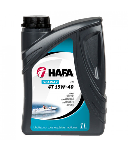 Huile SEAWAY IB 4T 15W40 - 1 litre