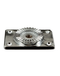 Plaque de fixation pour porte-canne - en laiton