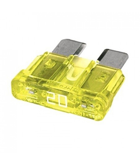 Fusible enfichable - 20 A - jaune