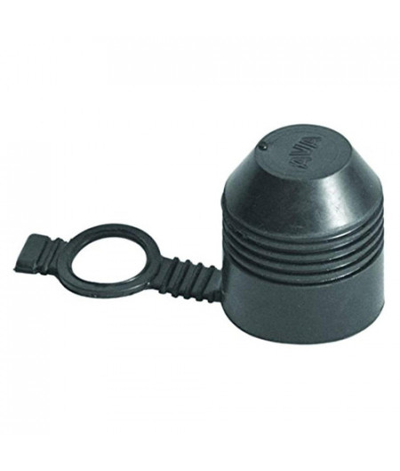 Cache-boule d'attelage - caoutchouc avec retenue - Ø 50 mm