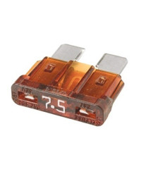 Fusible enfichable - 7.5 A - marron