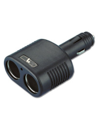 Doubleur de prise allume-cigare - En blister