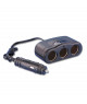 Dupliqueur de prise allume-cigare - 3 ports - En blister