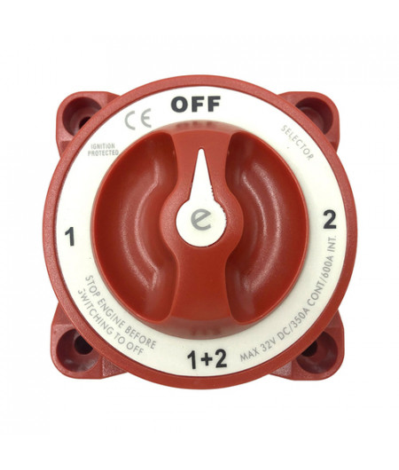 Coupleur de batterie saillie - 350 A - 4 positions