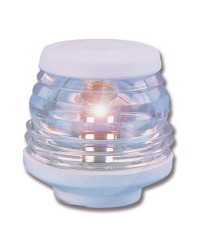 Feu tout horizon 360° - blanc - à visser - En blister