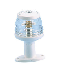 Feu tout horizon 360° - blanc - sur embase - En blister