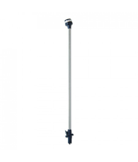 Feu de navigation LED 360° - noir - sur hampe inclinée et base à encastrer