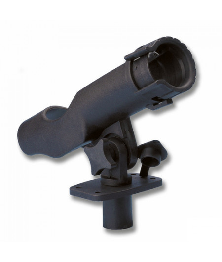 Porte-canne orientable plat pont