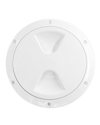 Trappe de visite vis apparente - Ø 172 mm - blanc