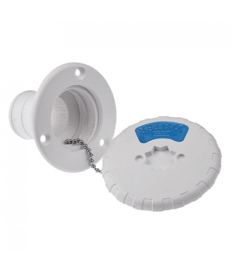 Nable de réservoir ABS - WASTE - 38 mm - blanc