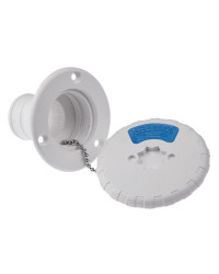 Nable de réservoir ABS - WATER - 38 mm - blanc