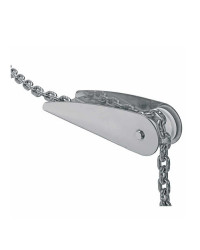 Davier inox 304L - pour ancre de 7.5kg - 200x50x65mm - épaisseur 2mm