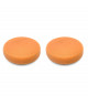 Mousse de polissage - Orange - Médium - Lot de 2