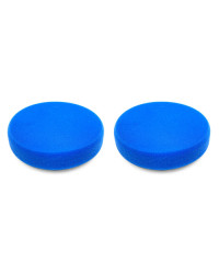 Mousse de polissage - Bleu - Souple - Lot de 2