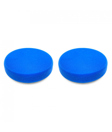 Mousse de polissage - Bleu - Souple - Lot de 2