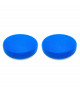 Mousse de polissage - Bleu - Souple - Lot de 2