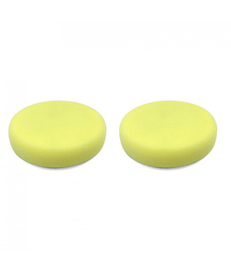 Mousse de polissage - Jaune - Dure - Lot de 2