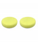 Mousse de polissage - Jaune - Dure - Lot de 2