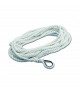 Cordage - bosse d'amarrage - Ø 20 mm - 12 M - blanc