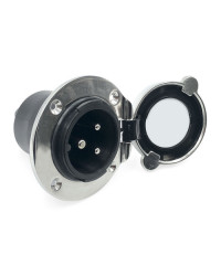 Embase P17 16 A - étanche - Inox