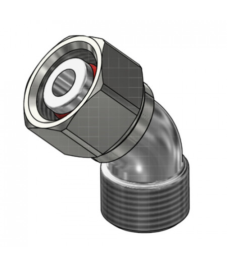 Raccord réglable - 45°