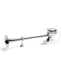 Klaxon - Avertisseur électrique inox - 1 trompe - 320 Hz