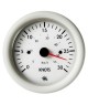 Speedomètre 0 à 30 noeuds -12V - blanc
