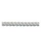 Cordage polyester amarrage 3 torons - Ø 16 mm - rupture 3580 kg - blanc