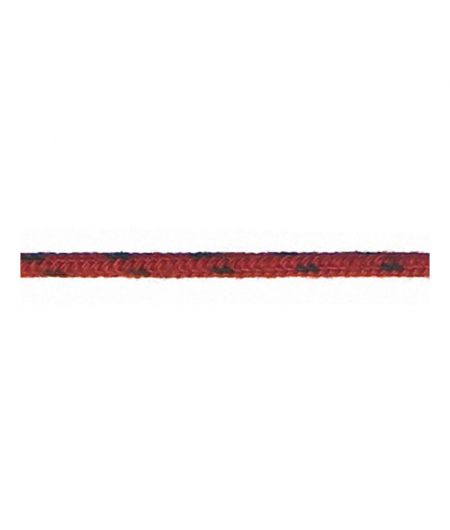 Drisse polyester 24 fuseaux - Ø 12 mm - rupture 2300 kg - rouge
