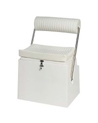 Siège coffre banquette de pilotage - une place - 60 x 53 x H 48 cm
