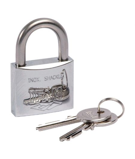 Cadenas tout inox - 40 mm - En blister