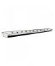 Rail aluminium anodisé 25x4mm (barre 2m) - Longueur de 2 M