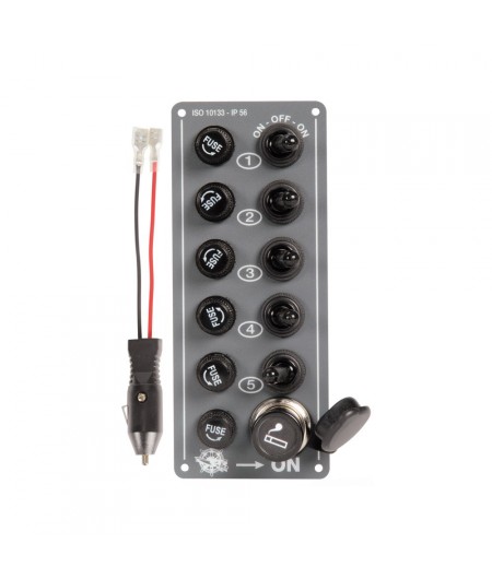 Tableau électrique Grey - 5 inters