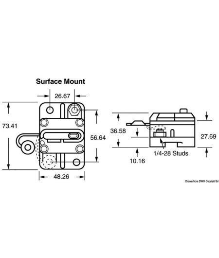 Coupe-circuit extérieur 60 A