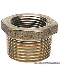 Réduction laiton mâle/femelle 2'' x 1''1/4