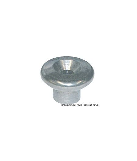 Bouton de capote tête grande AISI 316 12,5 mm