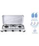 RECHAUD GAZ 3 FEUX AVEC COUVERCLE MOOVE
