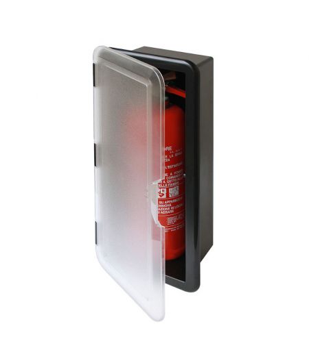 Niche noire pour extincteur de 1 kg