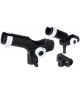RAIL MOUNT ROD HOLDER DOUBLE ADJUSTMENT