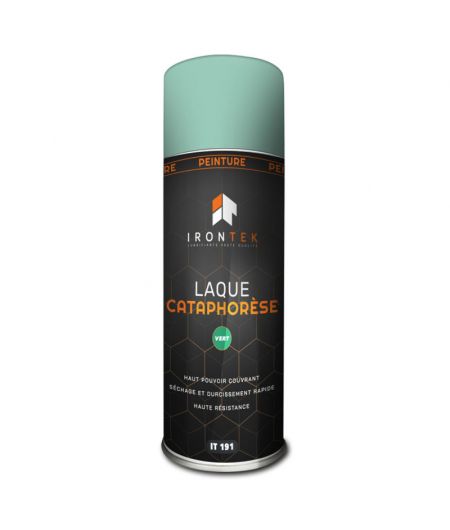 Laque cataphorese - aerosol de 400ml - vert
