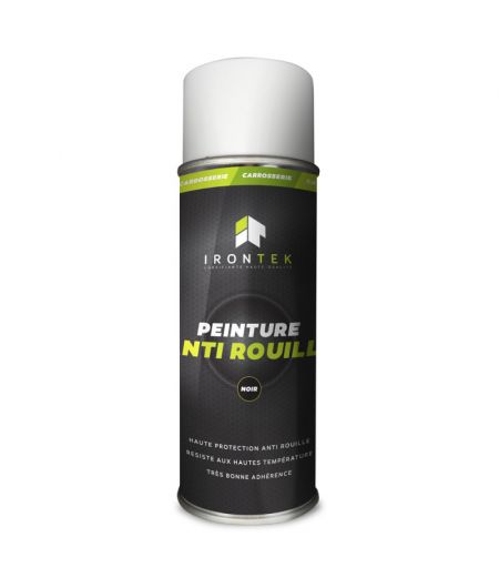 Peinture anti rouille noir - aerosol de 400ml