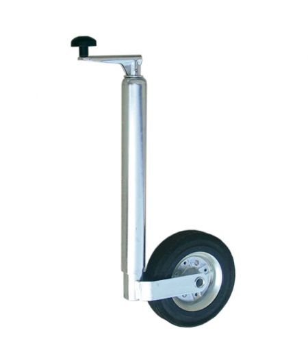 Roue jockey réglable - tube de Ø 48 mm