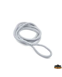 Cordes en polyester haute ténacité pour la fixation des pare-battages avec œillet blanc 6 mm longueur 2 m