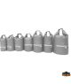 Waterproof bag grey color 46 Lt