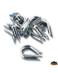 Stainless steel thimbles diameter 20 mm