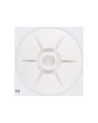 YKK SNAD dôme mâle blanc Ø40 les 4