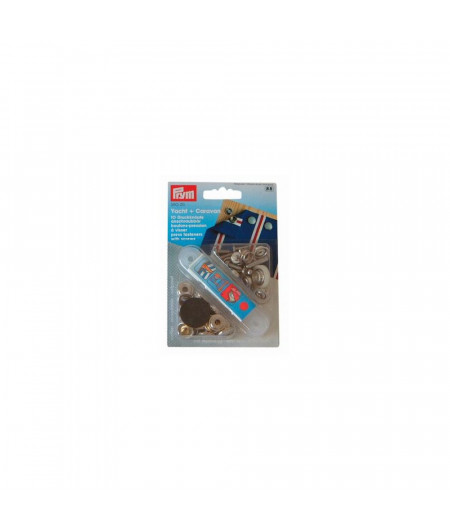 PRYM Boutons pression Ø15mm à visser (les 10)