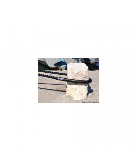 SPIROLL Protection de bouts noir 16/25 mm