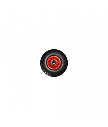 Roue Increvable corps rouge Ø 260 alésage Ø20 , 120kg